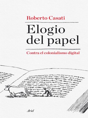 cover image of Elogio del papel